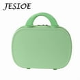 thumbnail image 7 of 14 Inch Mini Hand Luggage Suitcase Girl Cartoon Cute Portable Suitcase for Women Simple Casual Travel Solid Color Cosmetic Bag (black), 7 of 7