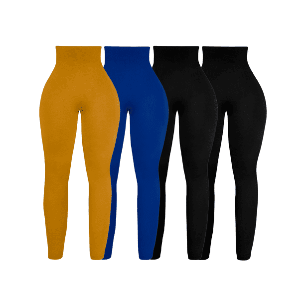 Pack Colores Leggins Faja Termicos Afelpados Unitallas Yog