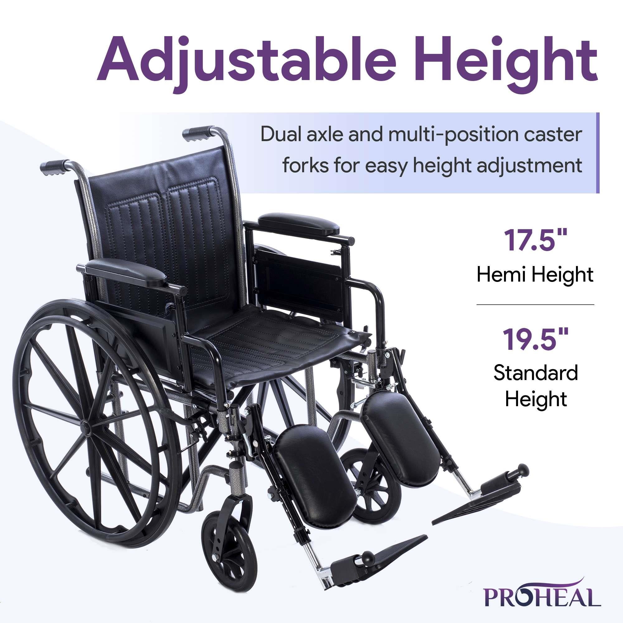 Chair Hip W/Adjustable Footrest 300LB Capacity by Drive – JML