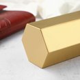 thumbnail image 2 of 1pc Porte-Stylo en Acier Inoxydable Hexagonal en Métal, Stockage de Papeterie de Bureau, 2 of 4
