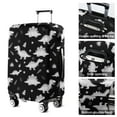 thumbnail image 5 of Black Dinosaurs Leaves Stars Pattern Luggage Cover Fashion Suitcase Cover Baggage Covers Fit 25-28 Inch Luggage (Go Travel), 5 of 5