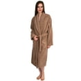 thumbnail image 1 of TowelSelections Women’s Organic Cotton Bathrobe Terry Shawl Robe, 1 of 1