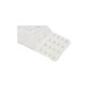 thumbnail image 5 of SOSTENES CHIC para Mujeres Copas Completas Transpirables Confort Encaje Floral Cobertura Total Sin Almohadillas Con Aros 34/75 Ajuste 32B Blanco, 5 of 5