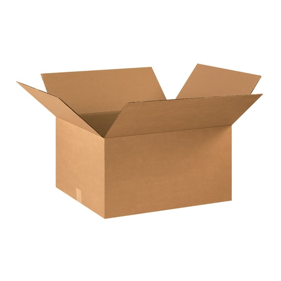 Box Partners Corrugated Boxes 22" x 18" x 12" Kraft 15/Bundle 221812