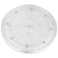 thumbnail image 3 of LEORX Transparent Turntable Kitchen Supply Rotating Tray with High Grade Acrylic and Smooth Finish, 3 of 8