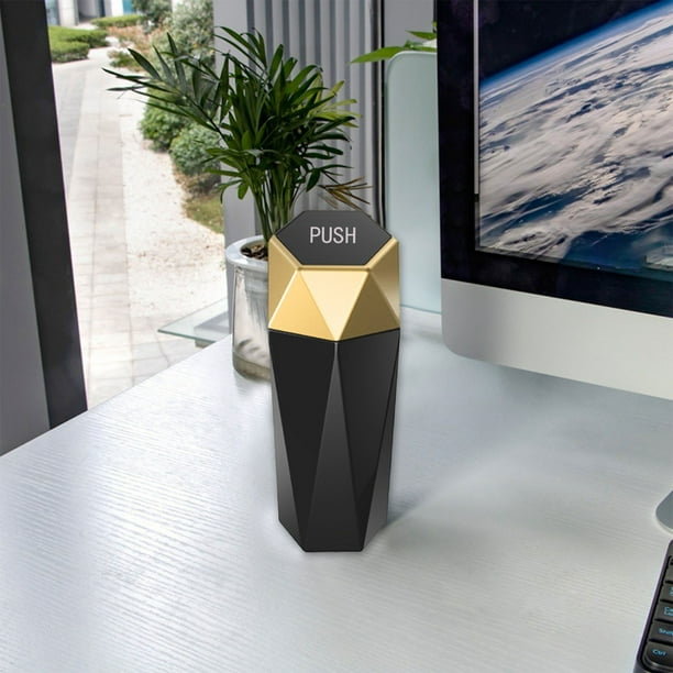 Poubelle De Voiture Avec Couvercle, Mini-poubelle Portable