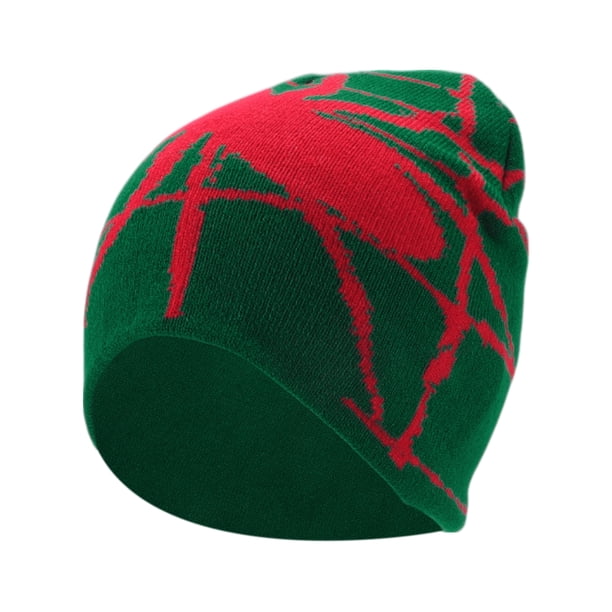 Gorra de ciclismo única y económica, cálida, cómoda y transpirable, forro de casco de acrílico, fondo verde, 22x22cm, 1 Pcs