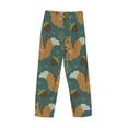 thumbnail image 3 of Lsque Knitted Woodland Squirrel Print Men's Pajama Pants, Lounge Pant - Comfortable Home Wear,Elastic Waistband, Stylish Design-Small, 3 of 9
