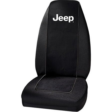 Plasticolor Jeep Text Embroidered Seat Cover