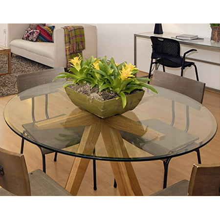 34 Inch Round Glass Table Top 1 2, 50 Inch Round Beveled Glass Table Top
