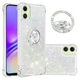 thumbnail image 1 of Case for FOXDOCK Sansung Galaxy A06 Full Corner Protection Glitter Phone Case with Ring Holder, 1 of 4