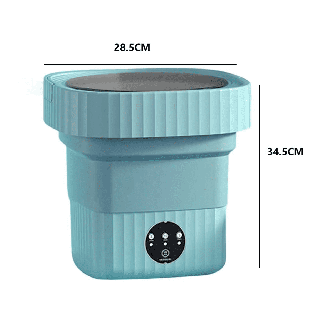 1 * Folding washing machine-Blue