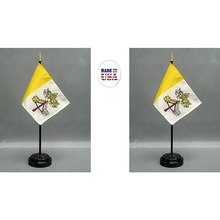 Vatican City Flag - Made in The USA. 2 Vatican City 4