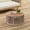 Teak+ Beige, variant on 26" Sturdy Acacia Wood Outdoor End Table, Outdoor Small Table with Rattan Rope, Outdoor Side Tables with Iron Frame for Garden and Yard, Teak+ Beige