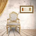 thumbnail image 3 of Klimt, Gustav 18x9 Gold Ornate Wood Framed with Double Matting Museum Art Print Titled - Deco Woman II, 3 of 4