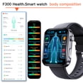 thumbnail image 5 of LAATIKUI F300 smart watch, Bluetooth GPS men and women sports outdoor waterproof mode, 2.1-inch fitness exercise tracker, call/smart reminder, 5 of 25