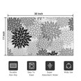 thumbnail image 5 of Bohemian Retro Floral Non-Slip Entryway Door Mat,Boho Indoor Decor Durable Low Plush Door Mat,Washable Welcome Rug for Patio Hallway Home Decor 17x30 Inches, 5 of 7