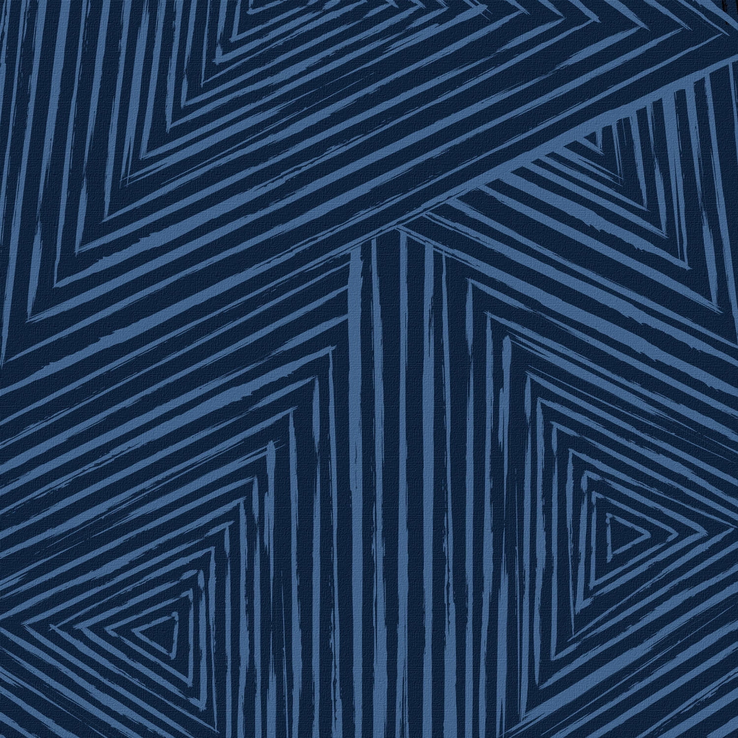 "Lines Rearranged" Painting Print on Wrapped Canvas
