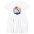 thumbnail image 3 of Inktastic Bluebird Bird Lover Birdwatcher Girls Toddler Dress, 3 of 5