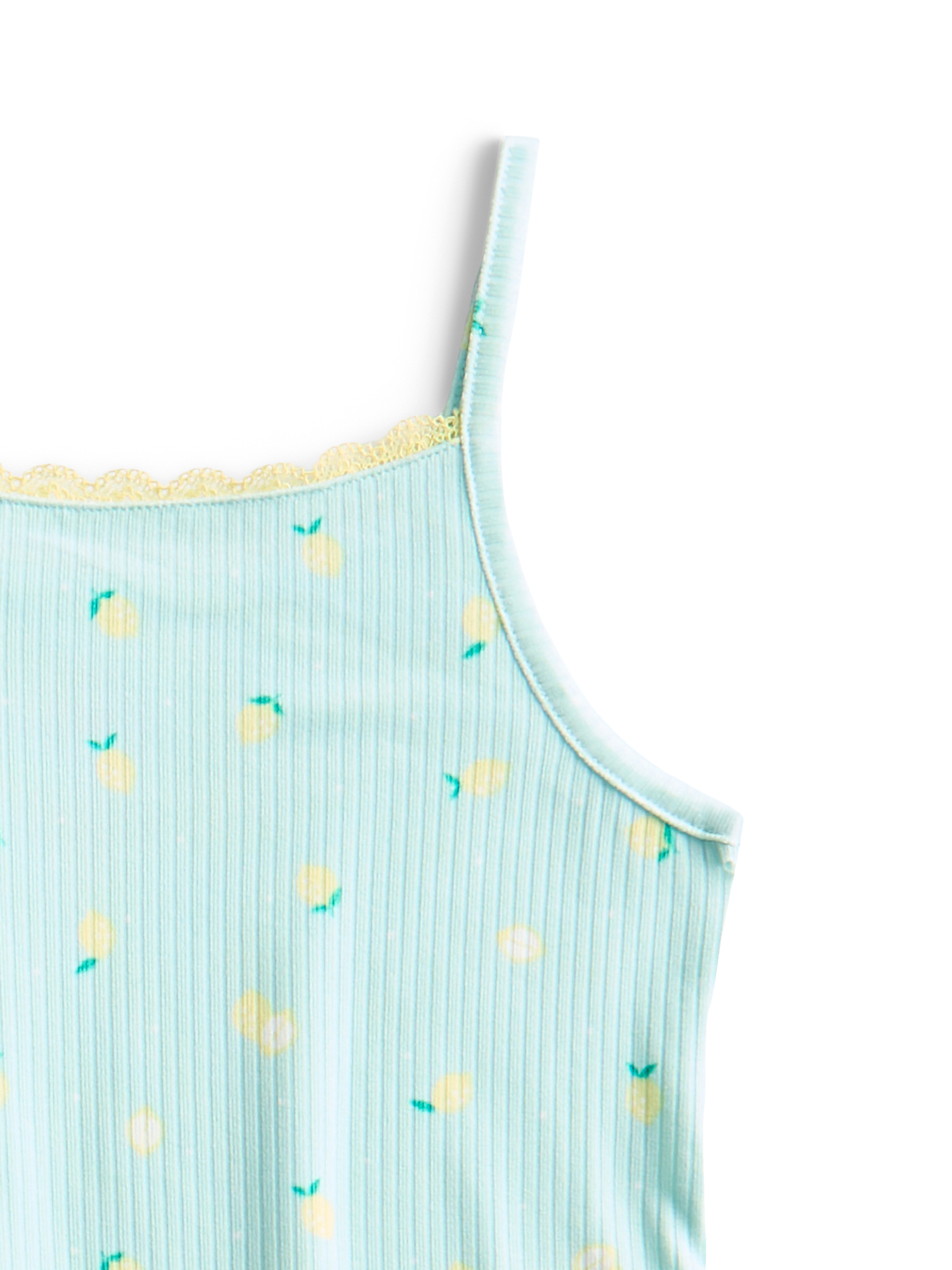 Wonder Nation Girls Tank Tops and Pants Sleep Set, 3-Piece, Sizes 4-18