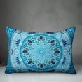 thumbnail image 3 of Creative Products Blue Ornate Medallion 14x20 Indoor / Outdoor Pillow, 3 of 3