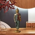 thumbnail image 1 of Estatua de Buda de resina, adornos, modelo de Buda, estatuilla, artesanía de budismo oriental, colección de ilustraciones para decoración de de Postura de soporte dorado C BLESIY Estatua de Buda de resina, 1 of 8