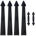 thumbnail image 1 of Garage Door Decorative Kit Hardware Weather Resistant Faux Hinges Handles Easy Installation No Drilling Faux Magnetic Windows Door Decoration for Metal Garage Door, 1 of 11