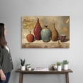 thumbnail image 2 of Great Big Canvas "Leaves and Vessels"  by James Wiens Dark Forest Green  figurative  Wrapped Canvas Print Wall Artwork, 2 of 7