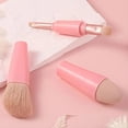 thumbnail image 4 of Brocha de Maquillaje de Doble Punta 4 en 1 Brocha Cosmética de Viaje Retráctil Brocha de Esponja Correctora Multifuncional para Sombra de Ojos, 4 of 9