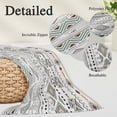 thumbnail image 3 of Sage Green Boho Pillow Covers 16"x24", Vintage Ethnic Tribe Abstract Art Soft Brushed Microfiber Breathable Throw Pillow Covers, Decorative Pillowcase with Zipper for Couch Sofa Bedroom Living Room, 3 of 9