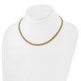 thumbnail image 2 of Diamond2Deal Collier Tissé en Or Jaune 14K pour Femmes 17 Pouces, 2 of 5