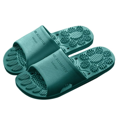 

CANKER Massage Slippers Household Bathroom Shower Sandal Shoes for Women Men