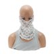 thumbnail image 1 of Ofertas Únicas 1 Pc Gaiter de Cuello Geométrico Máscara de Orejas Bufanda Blanca, 1 of 5