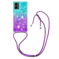 thumbnail image 1 of Funda para Motorola MOTO G 5G 2024 Brillantina Líquida Divertida Reluciente y con Cristales en Movimiento Cuerpo Cruzado con Cordón Ajustable, 1 of 5