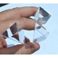 thumbnail image 4 of Eisco Labs Equilateral Acrylic Prisms (1"/25mm sides), Set of 3 Prisms - 1" (25mm), 2" (50mm), 4" (100mm) Lengths, 4 of 6