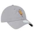 thumbnail image 3 of Women's New Era  Gray Arizona State Sun Devils Logo 9TWENTY Adjustable Hat, 3 of 6