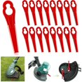 thumbnail image 1 of 100 Pcs Lames En Plastique De Rechange, Lame Coupe Bordure Tondeuse Gazon En Plastique Lames Pour Jardin Et Pelouse Coupe Bordures, 1 of 5