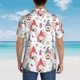 thumbnail image 4 of Fotbe Gnome With Love Letter Camisa Hawaiana para Hombre Unisex – Camisa Casual de Verano con Botones de Manga Corta de Algodón y Lino,Large, 4 of 7