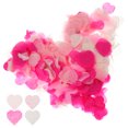 thumbnail image 2 of 4 Packs of Heart Shape Wedding Confetti Decors Valentine's Day Paper Confetti Photo Props, 2 of 9