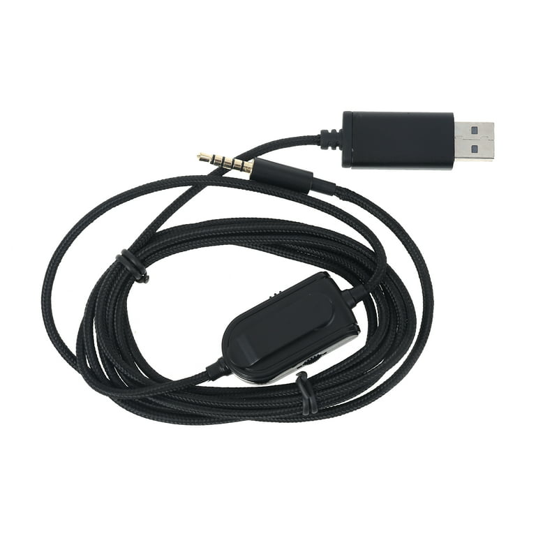 3.5 MM To USB Replacement AudioCable Volume Control Virtual Surround Sound 7.1 For -Astro A10 A40 Gaming - Walmart.com
