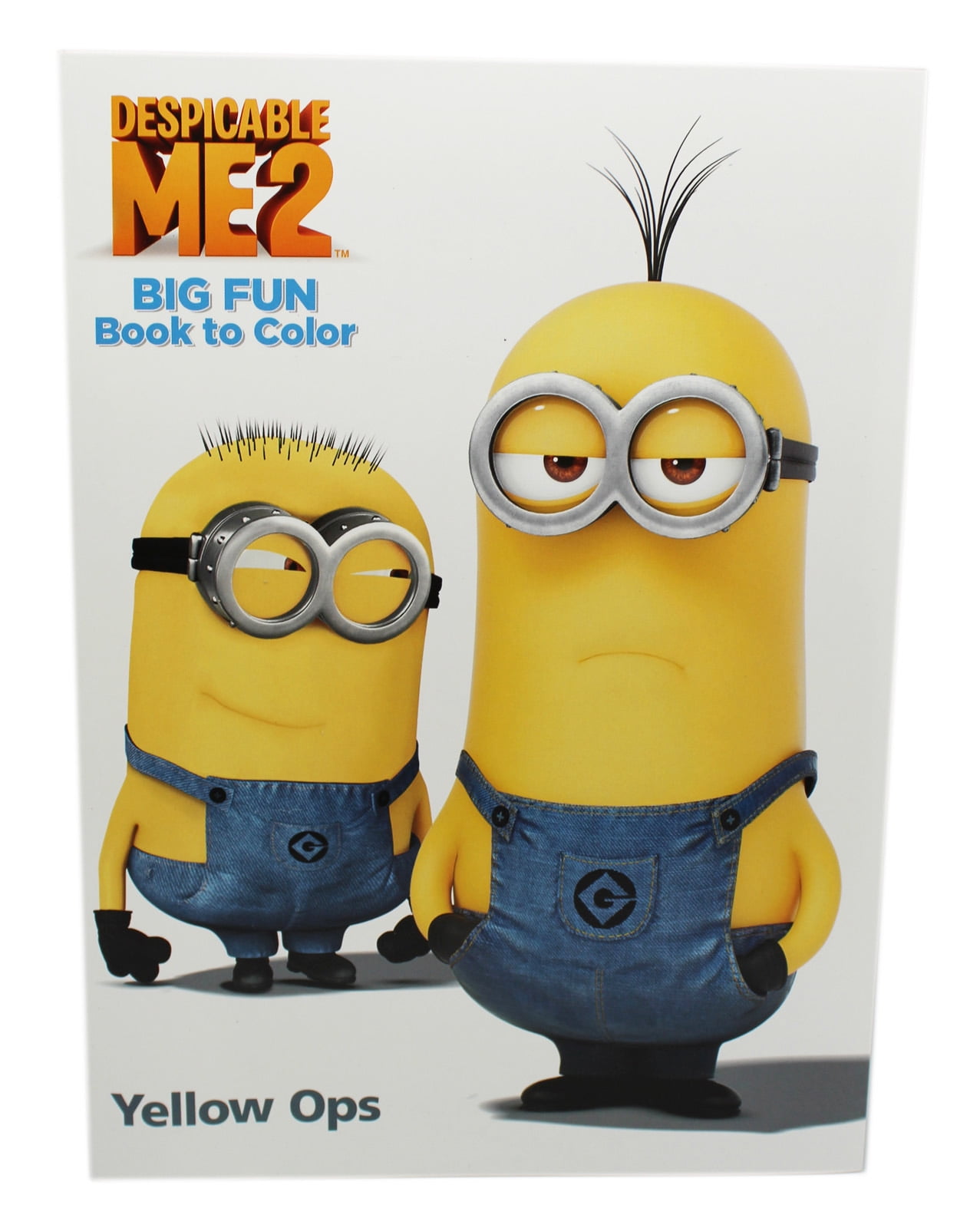 Download Despicable Me 2 Yellow Ops Minions Coloring Book Walmart Com Walmart Com