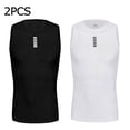 thumbnail image 3 of YKYWBIKE - Camiseta interior de ciclismo sin mangas de secado rápido para hombre, camiseta interior de compresión para ciclismo de montaña, 3 of 5