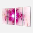 thumbnail image 2 of Purple Fractal Nuclear Reaction - Floral Canvas Art Print, 2 of 3