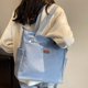 thumbnail image 5 of Bolso de mano con múltiples bolsillos para mujer, bolso hobo ligero, bolso de mamá (azul), 5 of 8