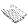 thumbnail image 2 of wire metal letter tray, 1 section, letter size files, 10" x 14.13" x 3", black | Bundle of 2 Each, 2 of 4