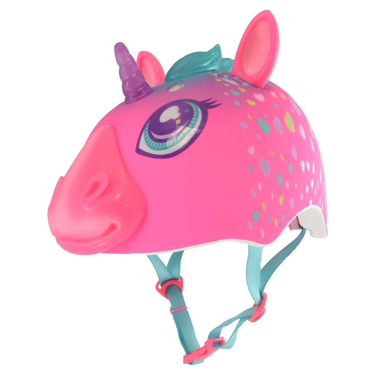 Raskullz Super Rainbow Corn LED Bike Helmet, Ages 5–8 photo 1