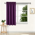 thumbnail image 2 of Blackout Curtains 45 Inch Length Bedroom | Thermal Curtains for Summer Heat, Light Blocking Privacy Window Drapes for Bedroom livingroom, 2 of 5