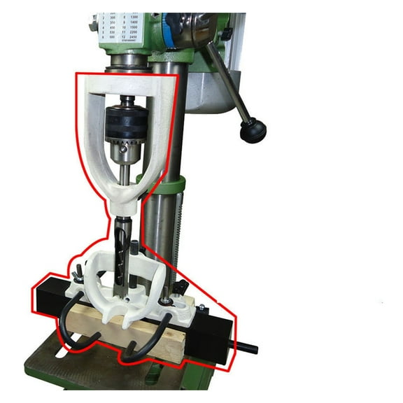 A Set Of Square Tenon Machine Accessories For Bench Drill Square Tenon Machine Converter