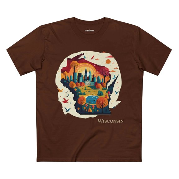 US State Shirts, Wisconsin Shirt