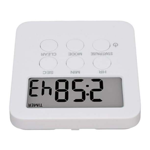 Temporizador, Pequeño Temporizador Digital De Cocina, Cuenta Regresiva, Alarma Magnética Y Modos De Reloj Para El Aula